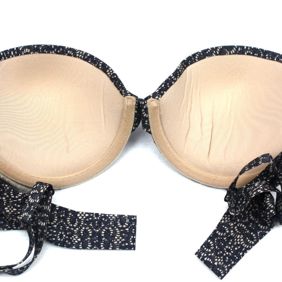 Felina 38C Black Nude Push Up Padded Bra NWT - Picture 3 of 3
